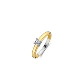 TI SENTO - Milano Ring 12212ZY - Zilveren dames ring - Maat 48