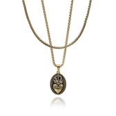 Croyez Jewelry | Sacred Heart Gold Layerup | Box / 65cm / 75cm