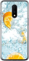 OnePlus 7 Hoesje Transparant TPU Case - Lemon Fresh #ffffff