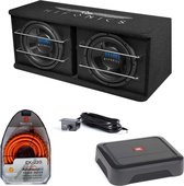 Hifonics Subwoofer Pakket TD250R – 2×10 inch basreflex – 600W RMS - 1200W MAX