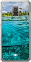 Samsung Galaxy A8 (2018) Hoesje Transparant TPU Case - Beautiful Maldives #ffffff