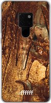 6F hoesje - geschikt voor Huawei Mate 20 -  Transparant TPU Case - Lets go Gold #ffffff