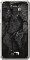 Samsung Galaxy A8 (2018) Hoesje Transparant TPU Case - Dark Rock Formation #ffffff