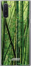 Samsung Galaxy Note 10 Hoesje Transparant TPU Case - Bamboo #ffffff