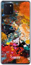 6F hoesje - geschikt voor Samsung Galaxy Note 10 Lite -  Transparant TPU Case - Colourful Palette #ffffff