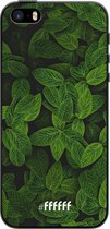 iPhone 5 Hoesje TPU Case - Jungle Greens #ffffff