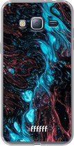 Samsung Galaxy J3 (2016) Hoesje Transparant TPU Case - River Fluid #ffffff