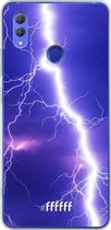 Honor Note 10 Hoesje Transparant TPU Case - Thunderbolt #ffffff