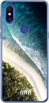 Xiaomi Mi Mix 3 Hoesje Transparant TPU Case - La Isla #ffffff