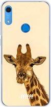 6F hoesje - geschikt voor Huawei Y6s -  Transparant TPU Case - Giraffe #ffffff