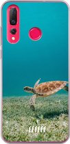 Huawei P30 Lite Hoesje Transparant TPU Case - Turtle #ffffff