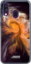 Samsung Galaxy A50 Hoesje Transparant TPU Case - Crazy Space #ffffff