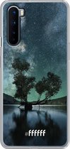 OnePlus Nord Hoesje Transparant TPU Case - Space Tree #ffffff