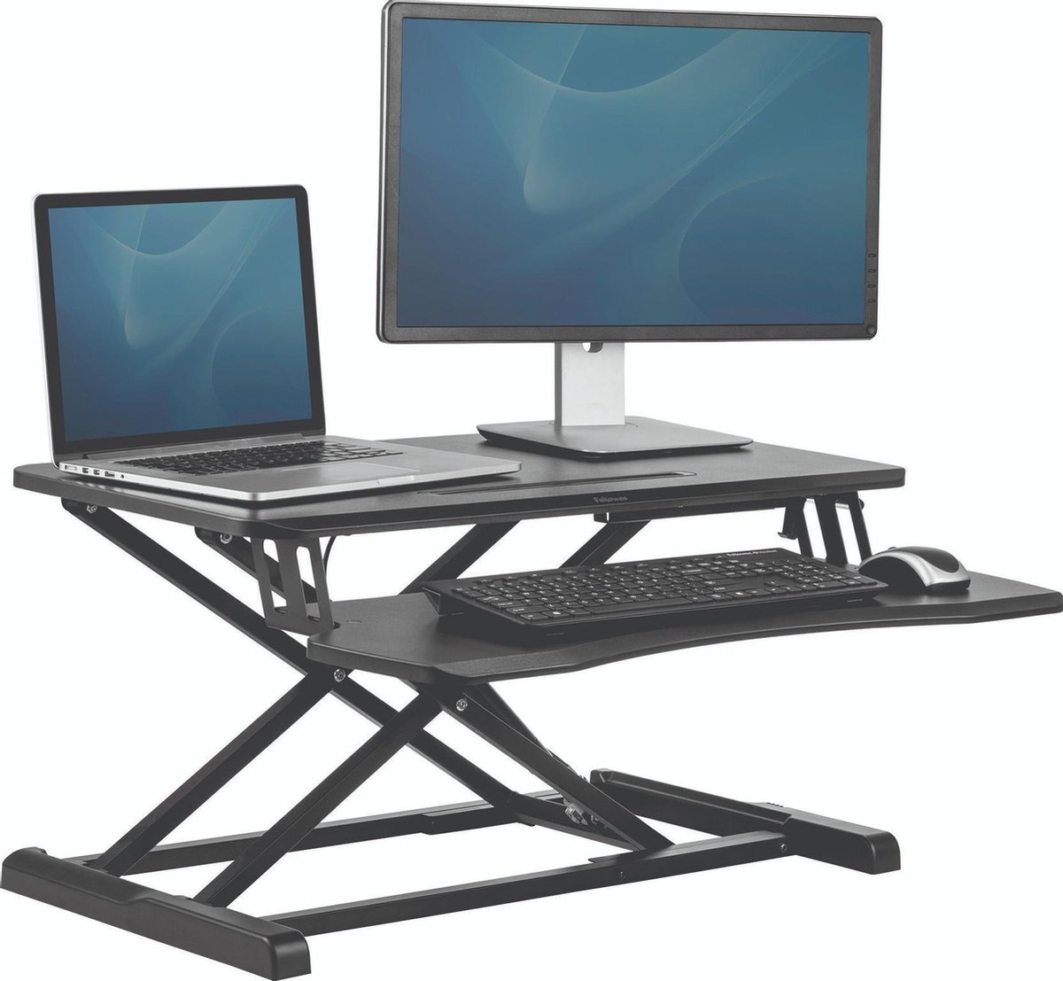 Maclean MC 633 3 In 1 Zit Sta Werkstation: 2x Monitorsteun Muursteun Met Toetsenbordplank En Computersteun 17 32 Inch Gasveer 1250473967 Maclean MC 633 3 In 1 Zit Sta Werkstation: 2x Monitorsteun Muursteun Met Toetsenbordplank En Computersteun 17 32 Inch Gasveer 1250473967