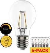 Proventa Energiezuinige LED Filament lamp met grote E27 fitting - 6-pack LED lampen