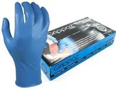 M-Safe 246BL Nitril Grippaz handschoen - Extra sterk - blauw maat XL