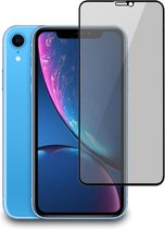 Smartphonica iPhone Xr privacy full cover tempered  glass screenprotector van gehard glas met afgeronde hoeken