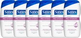 Sanex - Douchegel – Dermo Pro Hydrate - Zeer Droge huid - 6 x 500 ML - Voordeelverpakking