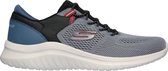 Skechers Sneakers - Maat 45 - Mannen - grijs - blauw - zwart