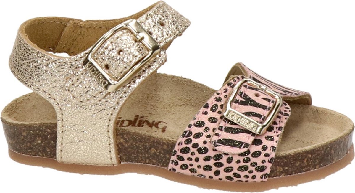 Kipling Rikilu sandalen goud - Maat 25
