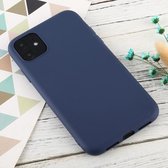 Voor iPhone 11 Candy Color TPU Case (blauw)