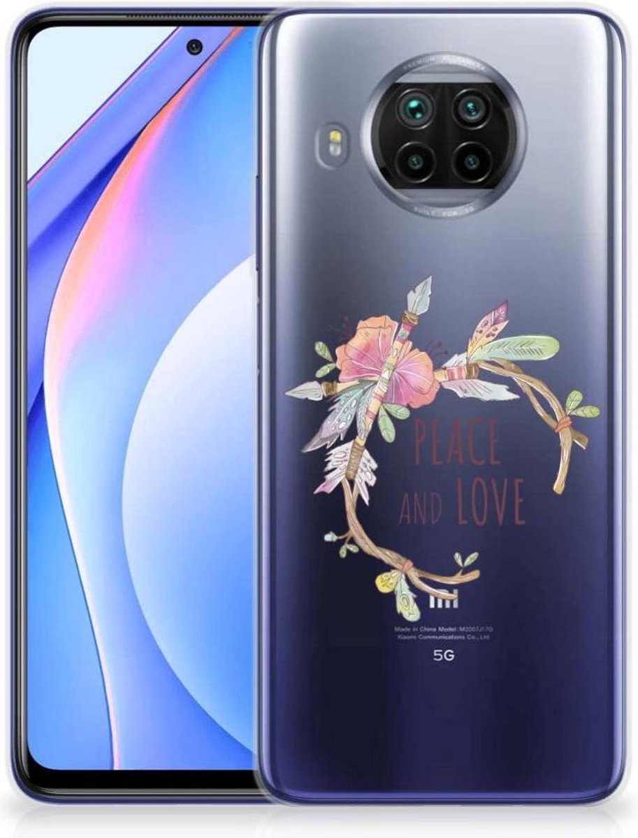 Xiaomi Mi 10T Lite Telefoonhoesje met Naam Boho Text