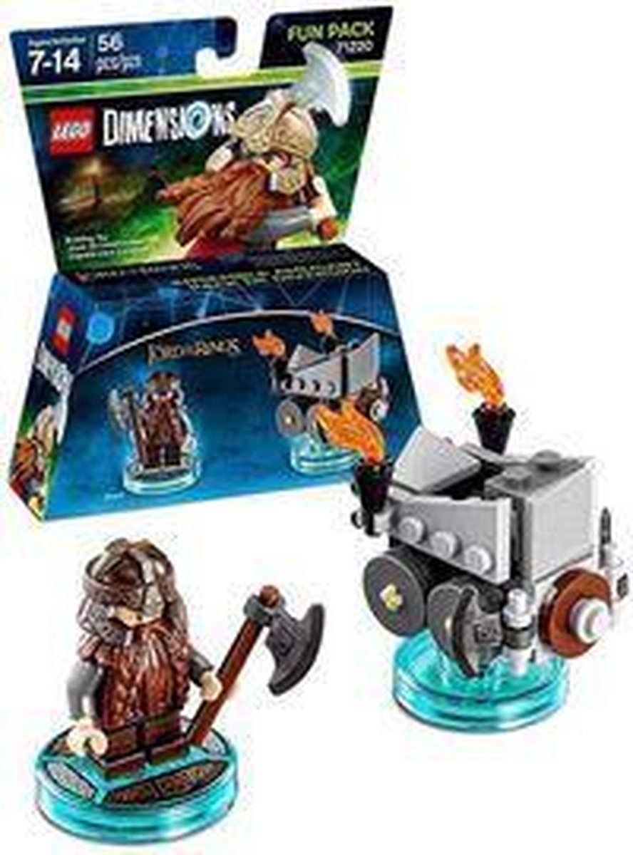 LEGO Dimensions - Fun Pack - Lord of the Rings: Gimli (Multiplatform) - Warner Bros. Entertainment