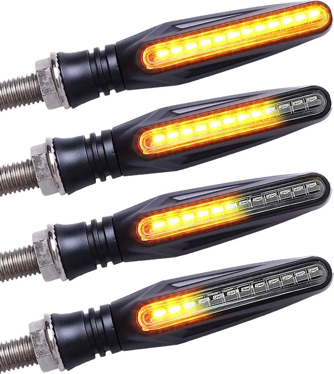 Dynamische Richtingaanwijzers Motor - LED - Universeel - Knipperlichten Motor / Scooter / Brommer