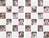 Cuties Schooletiketten met Honden en Poezen | Kaft labels | 24 stuks