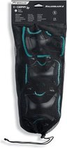 Rollerblade Dames - X-Gear skate bescherming set zwart/groen - comfortabel - Maat M