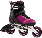 Bol.com Rollerblade Macroblade 3WD dames inline skates 100 mm violet / black aanbieding