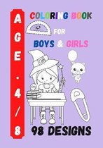 Coloring Book for Boys and Girls