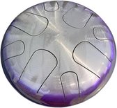 LIDAH® Steel Tongue Drum - G-majeur Constellation Series (28 cm) – Handpan - Lotus Drum – Klankschaal – Meditatie - Yoga