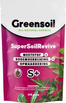 Greensoil - SuperSoilRevive - Meststoffen + Bodemverrijking + Opwaardering - 10 x 175 gram