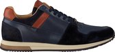 Mazzeltov 20-9423e Lage sneakers - Leren Sneaker - Heren - Blauw - Maat 46