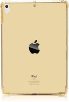 Zeer transparante TPU Full Thicken Corners schokbestendige beschermhoes voor iPad Air 2019 / Pro 10.5 (2017) (goud)