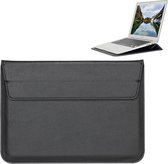 Universele envelopstijl PU lederen tas met houder voor ultradunne notebook tablet-pc 13.3 inch, afmeting: 35x25x1.5cm (zwart)