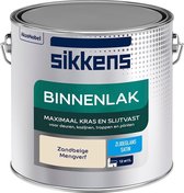 Sikkens Binnenlak - Verf - Zijdeglans - Mengkleur - Zandbeige - 2,5 liter