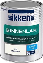 Sikkens Binnenlak - Verf - Zijdeglans - Mengkleur - Wit - 1 liter