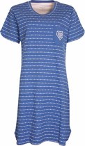 Tenderness Dames nachthemd Blauw TENGD1007A - Maten: S