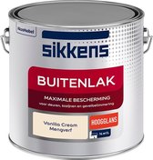 Sikkens Buitenlak - Verf - Hoogglans - Mengkleur - Vanilla Cream - 2,5 liter