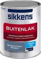 Sikkens Buitenlak - Verf - Zijdeglans - Mengkleur - Blueberry Dream - 1 liter