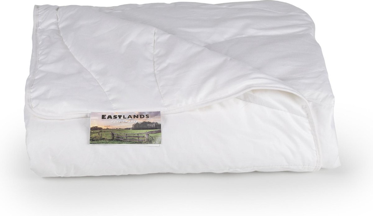 Eastlands Vasse Zomerdekbed - Eenpersoons - 150gr Vulgewicht - 140x200cm - Wit