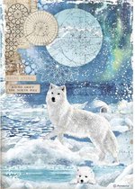 Stamperia Rice Paper A4 Wolf (6 pcs) (DFSA4480)