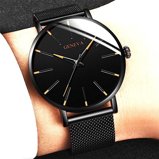 POWERZ design horloge rond plat | bol.com