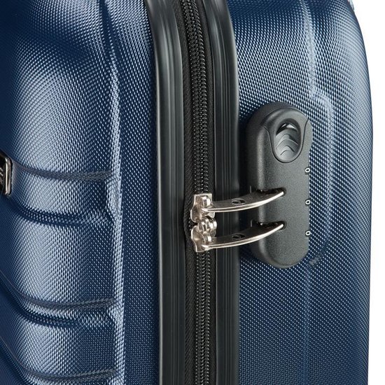 Princess Traveller Singapore Handbagage koffer 55 cm - Dark Blue - Princess Traveller