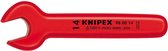 Knipex 98 00 10 Enkele VDE Steeksleutel - 10mm - 105mm