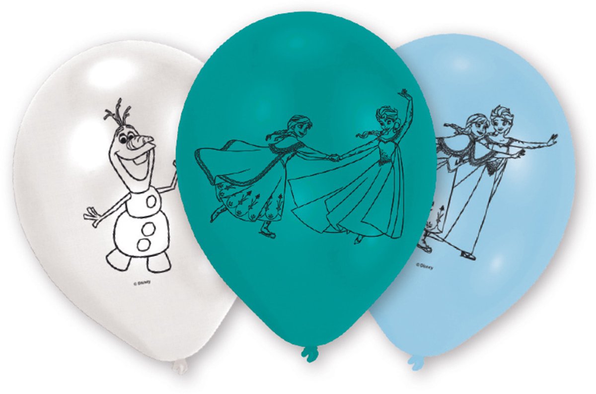 RIETHMULLER - 6 Frozen ballonnen