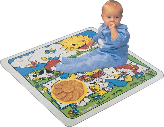 Grote speelmat voor baby's - 90x90 cm - pvc - spelen met baby en peuter |  bol.com