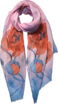 Clayre & Eef sjaal 70x180cm meerkleurig